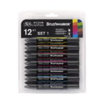 Set 12+1 markere Winsor & Newton Brushmarker