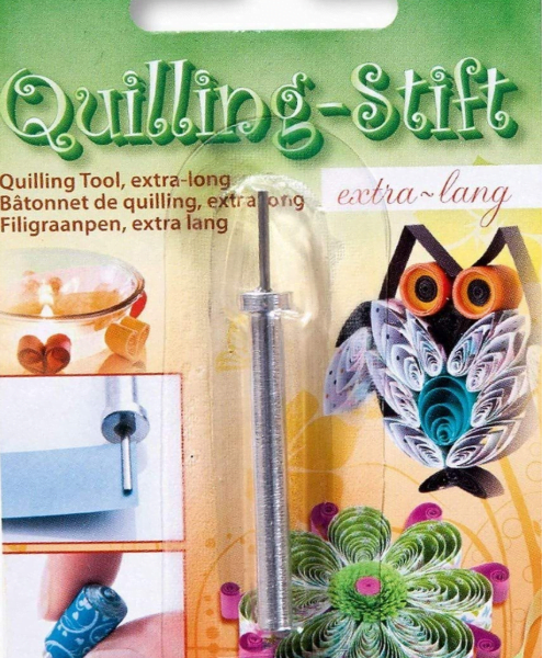 Folia - Ac quilling lung 1 capăt metalic 1283