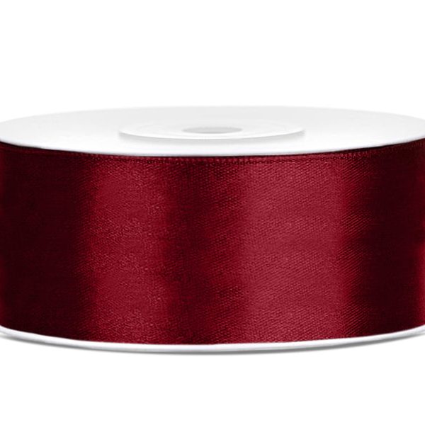 Rola panglica satin de 25mm/25m PartyDeco TS25