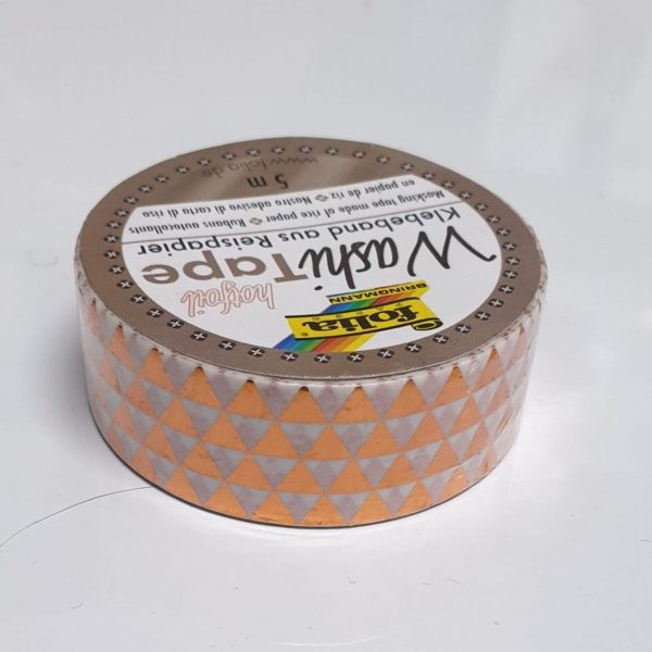 Folia - Washi tape hotfoil 26104 Triunghiuri