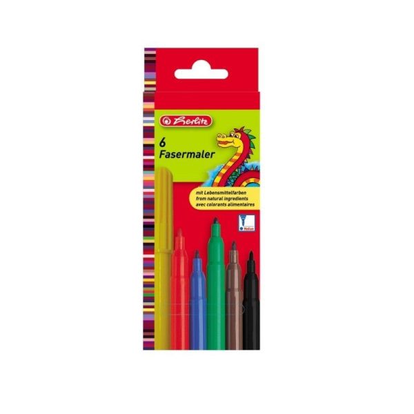 Set carioci colorate elevi Herlitz