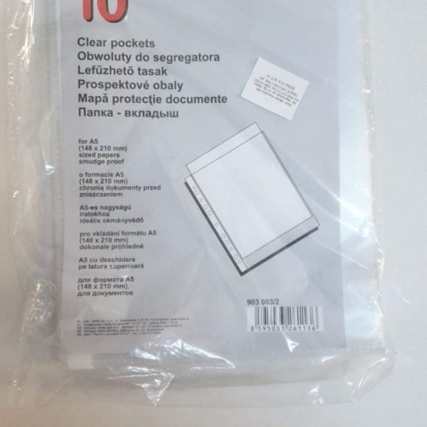 Herlitz - Folie protecție A5