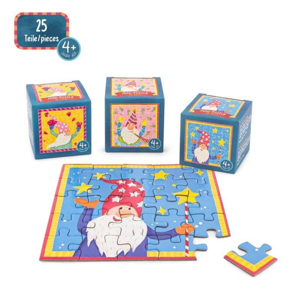 Puzzle mini 25 piese magia Craciunului Trendhaus 957092
