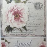 Carte postala - Hartie de orez Floral ITD | 10 modele