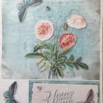 Carte postala - Hartie de orez Floral ITD | 10 modele