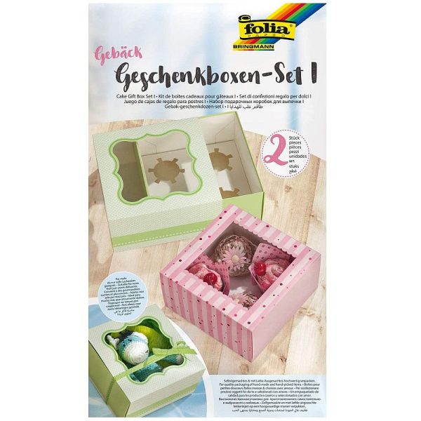 Folia Set 2 cutii din carton pentru cadou