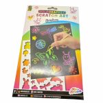 Joc creativ de razuit set 4 planse Grafix 220002