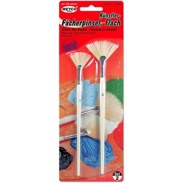 Meyco - Set 2 pensule tip Evantai Chong-Qing 14244
