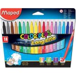 Set carioci colorate Long Life Maped Color Peps