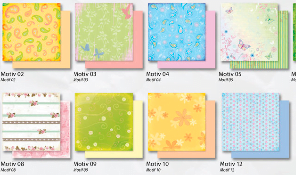 Carton decorativ Primavara Folia 101