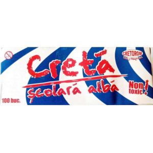 Cretă școlară albă Cretorom