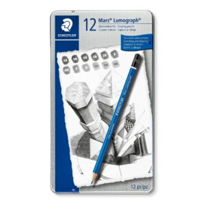 Set creioane grafit Staedtler Mars Lumograph