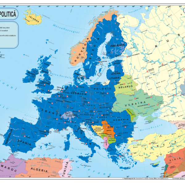Aquila - Harta Europa