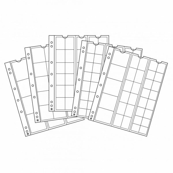 Folii pentru monezi Optima Leuchtturm