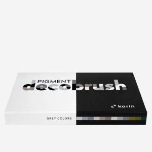 Set Pigment Decobrush Grey Colors Karin 29C2