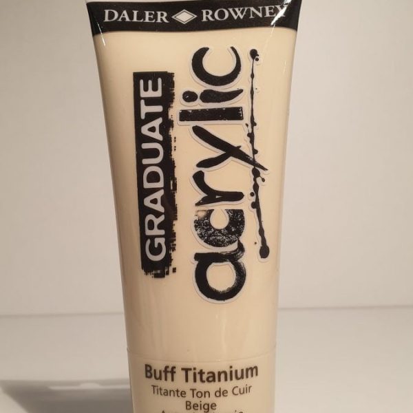 Daler Rowney - Culori acrylic graduate Buff titan 120 ml