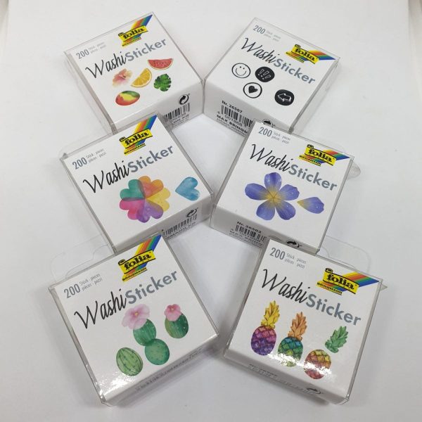 WashiSticker 200 piese Folia 2650 | 7 modele