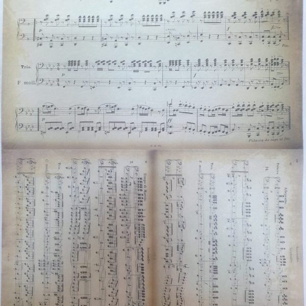 Partitura - Hartie de orez muzica ITD R014