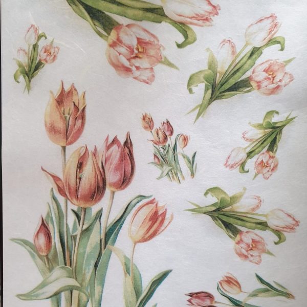 Lalele - Hartie de orez Flori ITD R959