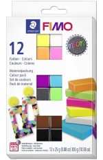 Set FIMO Neon Colour pack 8013 C12-3 Staedtler