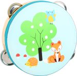 Tamburină Little Fox din lemn Small foot 10721