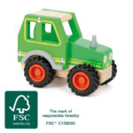 Mașina tractor din lemn Small foot 11078