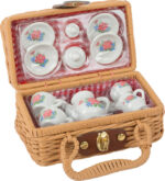 Set servire cafea din porțelan în cutie Small foot 11274