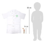 Set de jucării cu halat de Doctor Small foot 12225