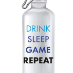 Termos aluminiu 500ml drink sleep game repeat Marpimar 21BB05