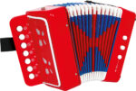 Acordeon roșu Small foot 3321