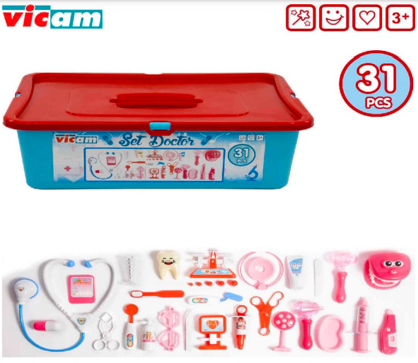 Unelte pentru medici set 31 piese Vicam 79