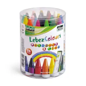 Creioane colorate cerate JUMBO Lebez 80339