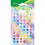 Stickere 3D litere și cifre MySticky Lebez A914