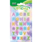 Stickere 3D litere și cifre MySticky Lebez A914