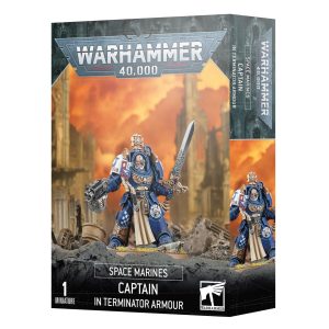 Warhammer Space Marines Captain in Terminator Armour