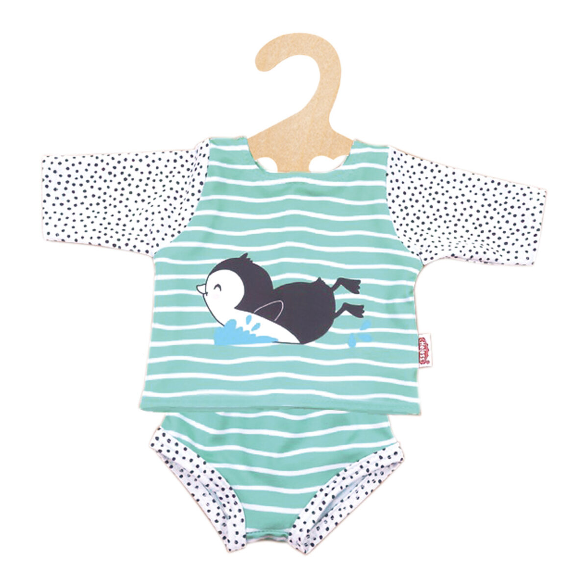 Ținută pentru jucării costum de baie pinguin Heless 2118