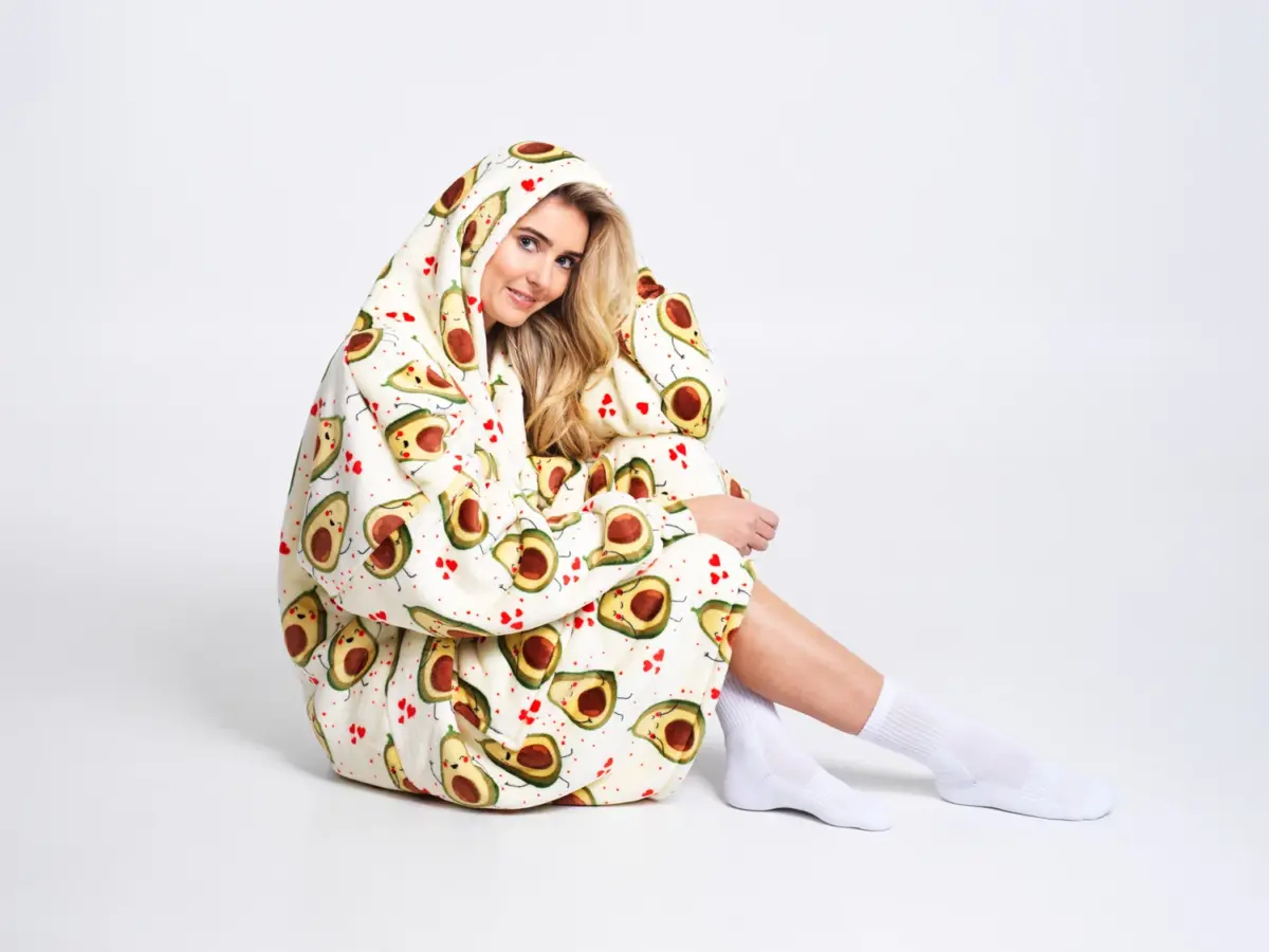 Cuddle Hoodie XL Avocado Noxxiez CH353