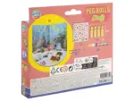 Set păpuși peg din lemn DIY Moxy 100105