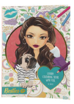 Carte de colorat și culori Luxury Besties Moxy 140033