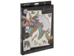 Puzzle din lemn cu unicorn Grafix 400086