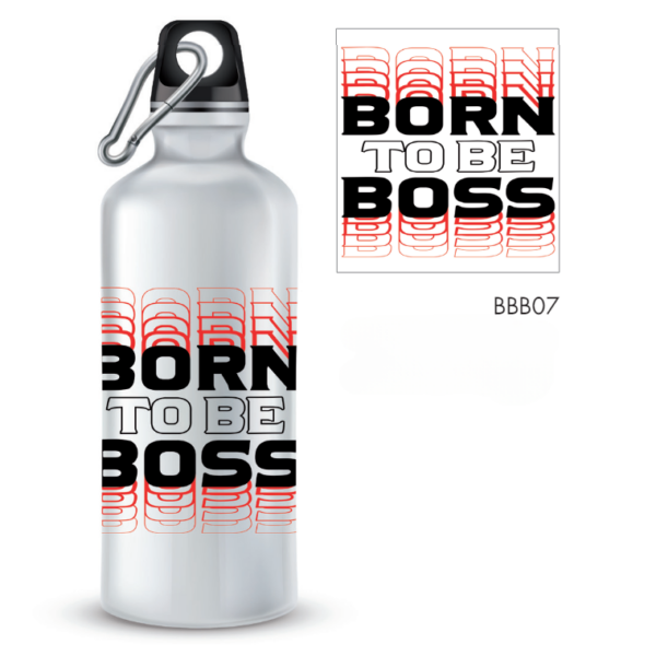 Termos aluminiu 500ml born to be boss Marpimar BBB07