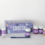 Set 6 vopsele decorative cristal 25 ml La Pajarita 999994