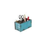 Suport de birou container turcoaz Werkhaus C01013