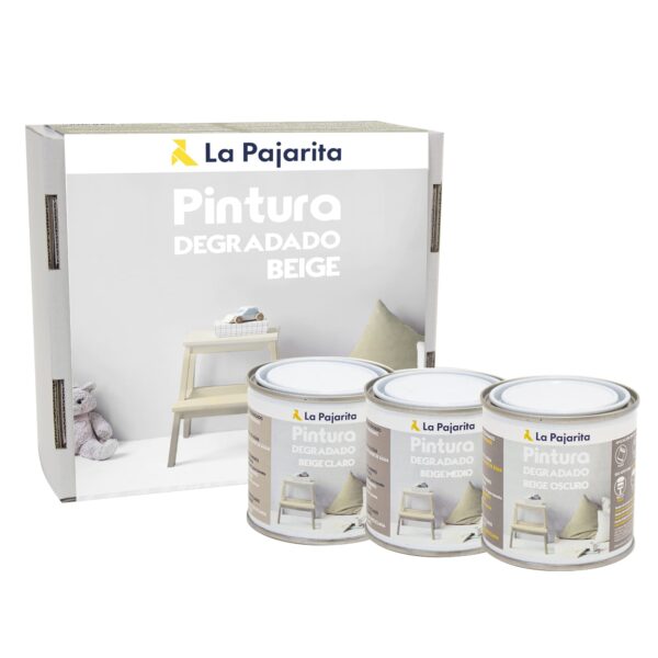 Kit 3 vopsele gradient albastru 250 ml La Pajarita LPA009775