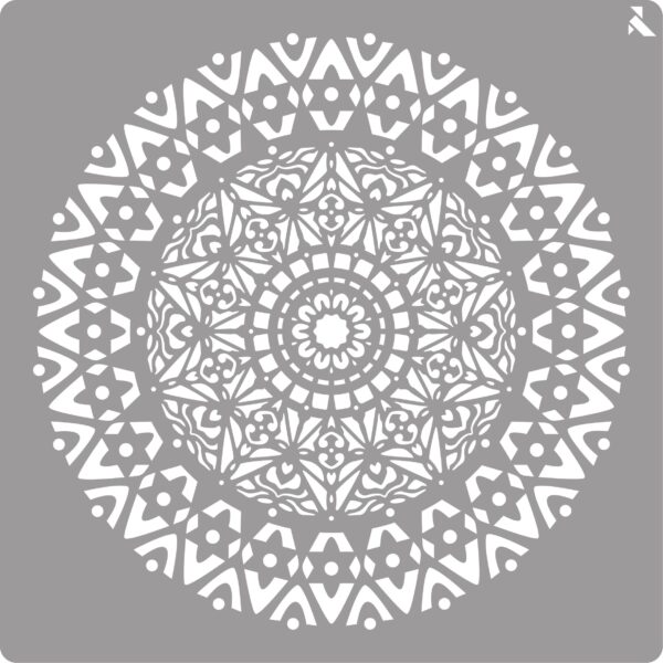 Șablon Mandala 40 x 40 cm ST-06 La Pajarita LPA010806C