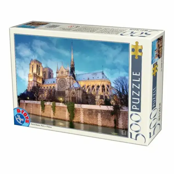 Puzzle 500 piese Peisaje de zi D-Toys 50328