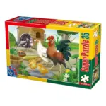 Super Puzzle Animale 35 piese D-Toys 60198