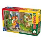 Puzzle 24 piese copii din Basme D-Toys 60372