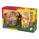 Puzzle 35 piese Copii din Basme D-Toys 60389