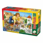 Super puzzle copii – 100 piese D-Toys 60402